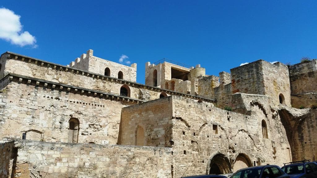 L'arrière de l'abbaye