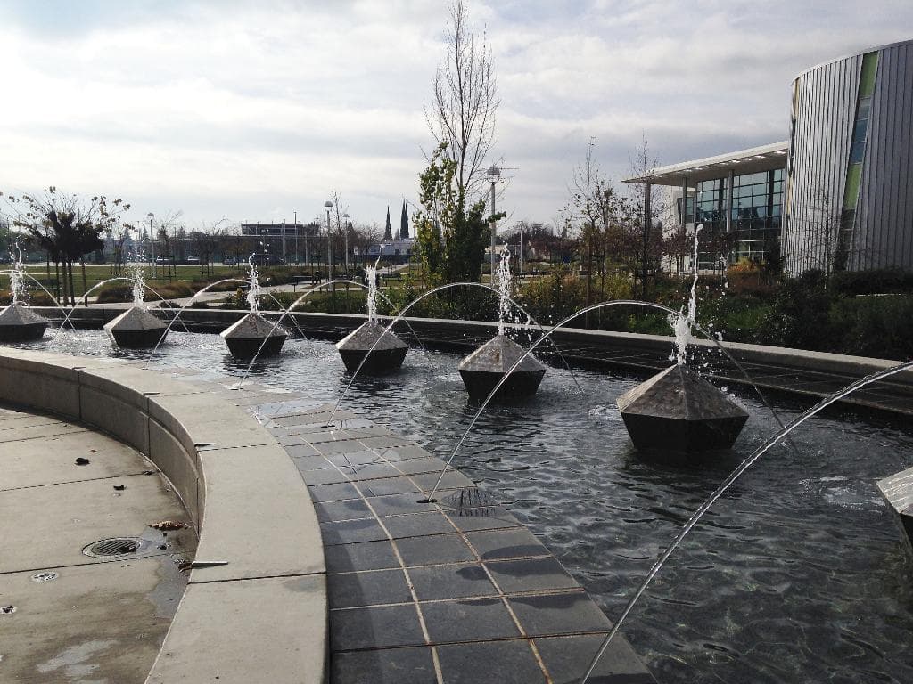 Unusual Fountains Outside