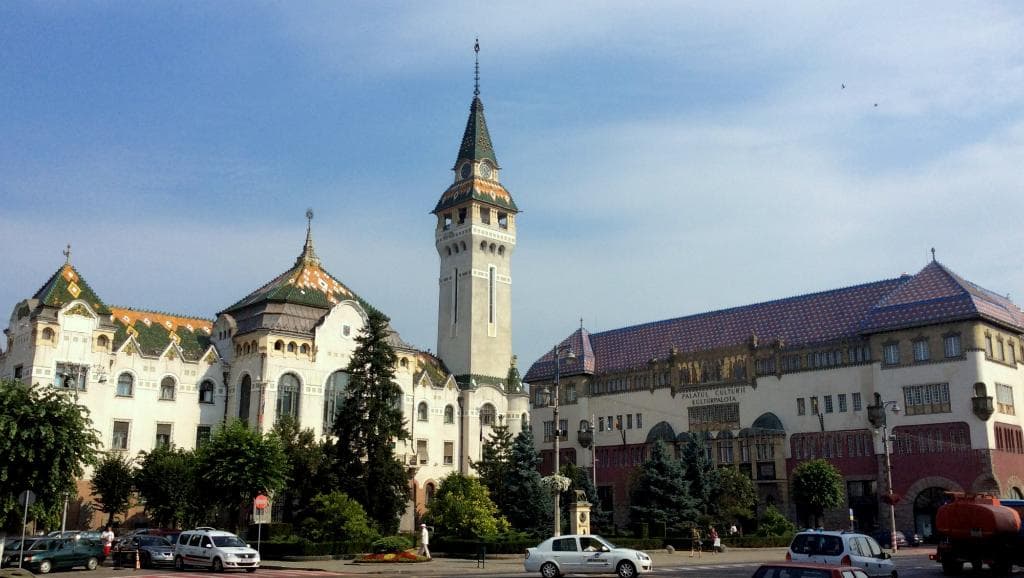 The unique style Palace of Culture