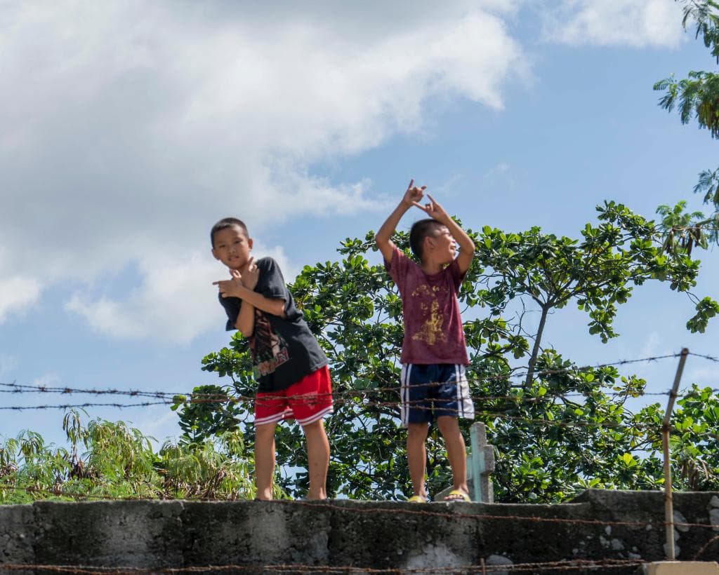 Posing Kids