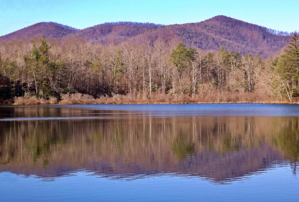 Quiet lake.