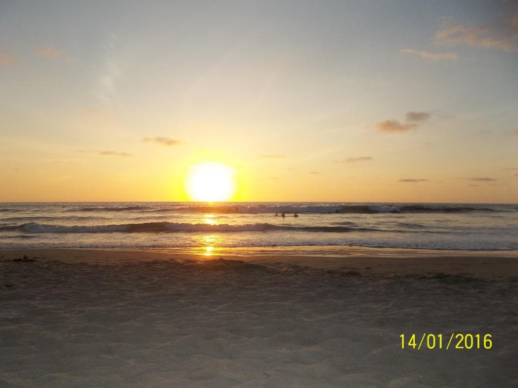 atardecer