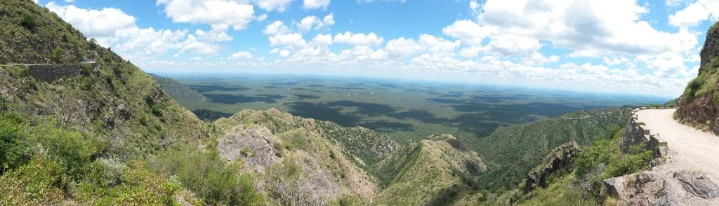 Panorámica desde el camino
