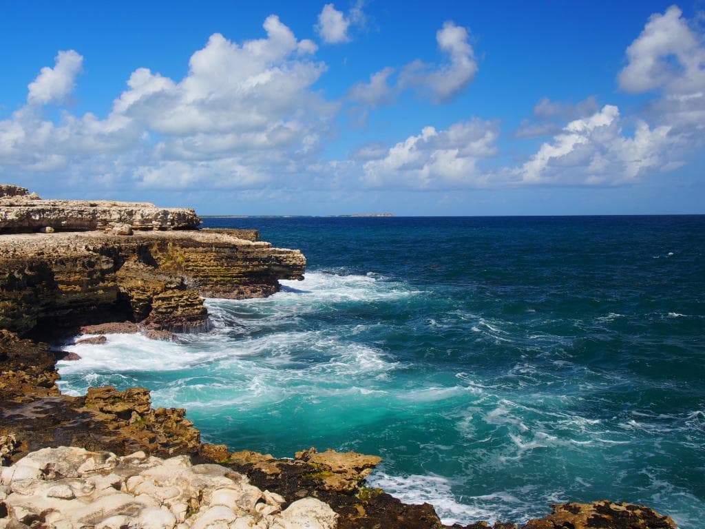 View of the Atlantic from Devil's Bridge