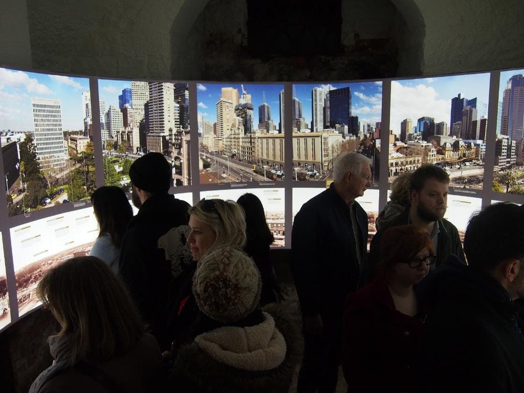 The Melbourne Panorama, 150 years development in 2 photos