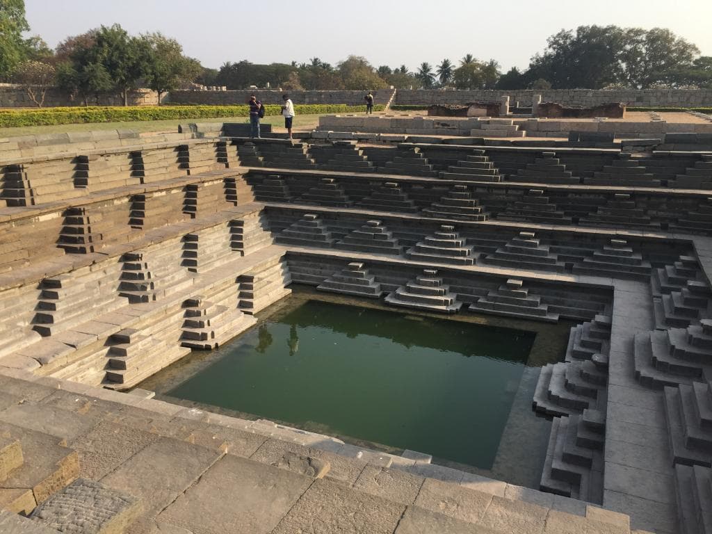 Step well