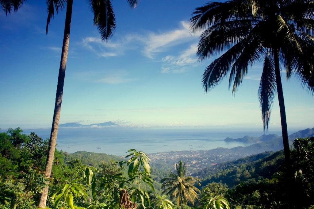 view from Dare over Dili