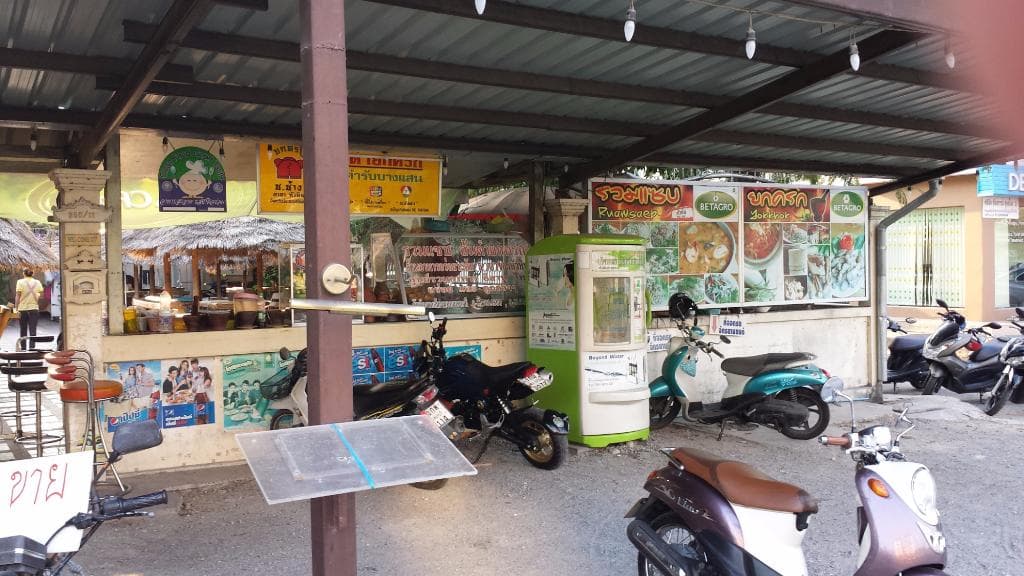 De take away counter