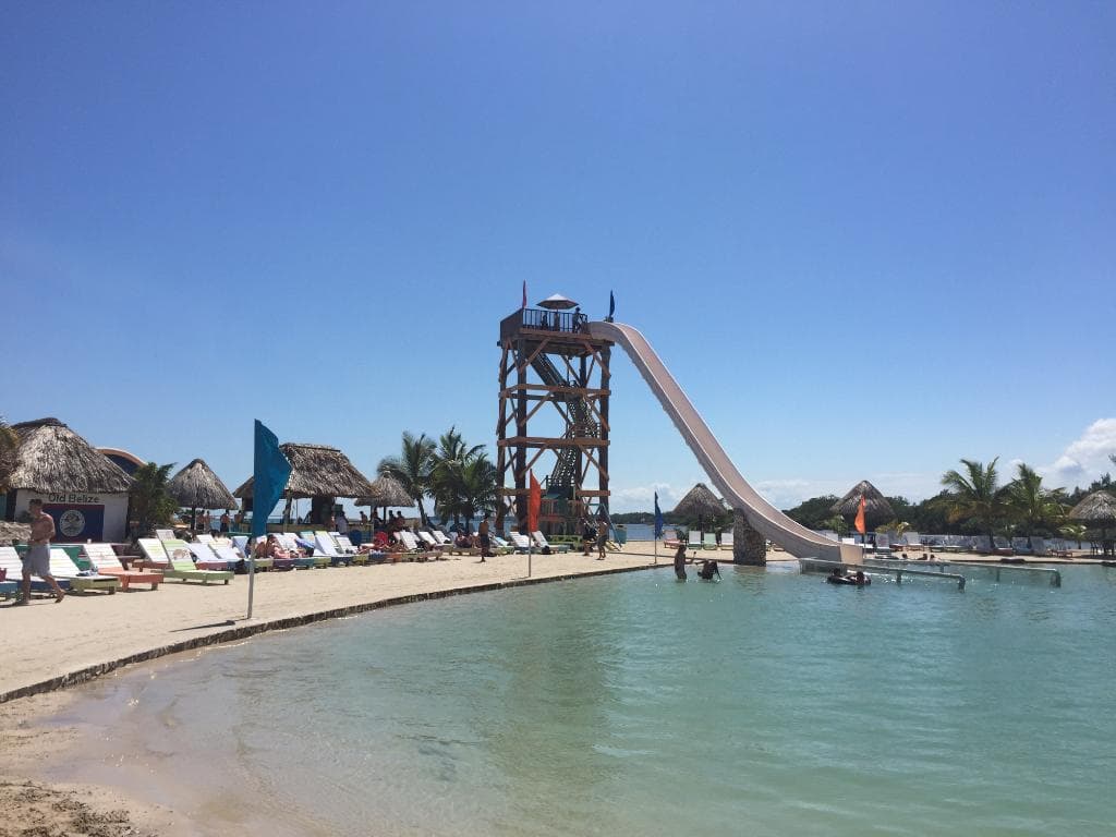 water slide