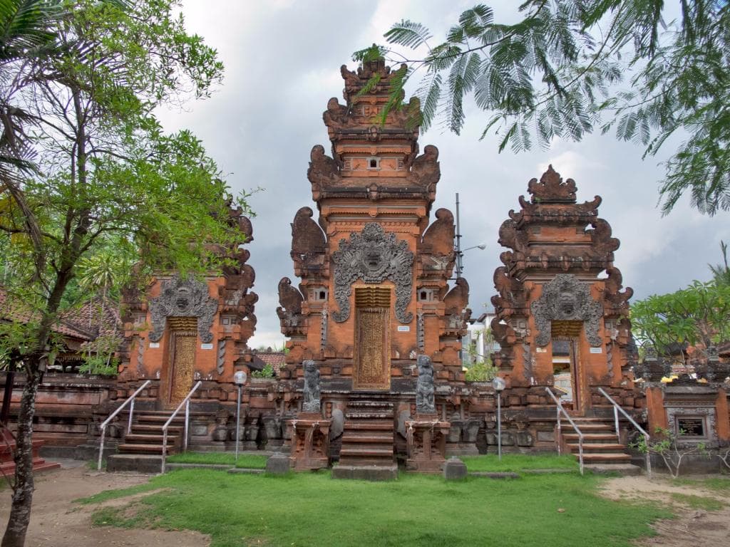 Temple facade