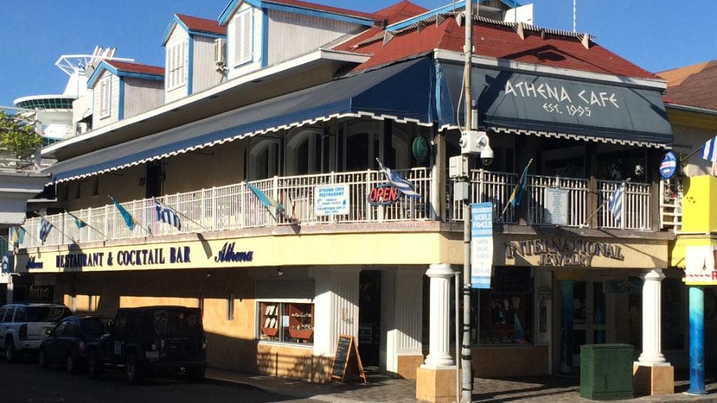 Easy to find a block from the cruse ship dock