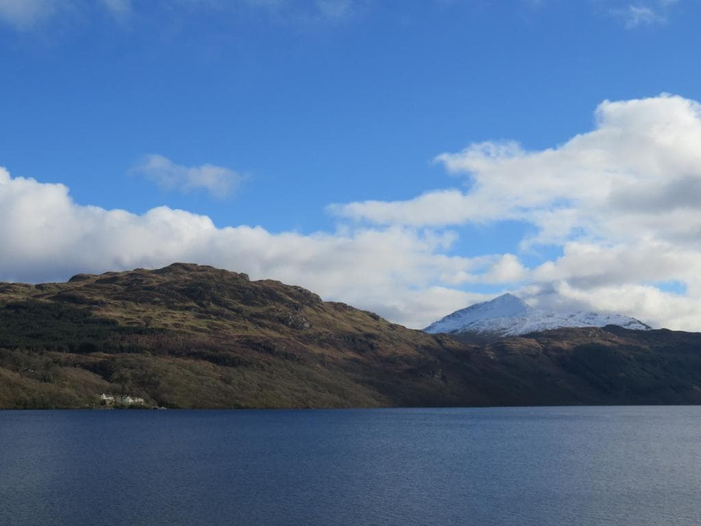 View from An Ceann Mor over Loch Lomond
