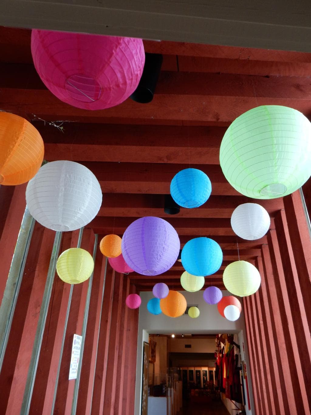 Donation hallway