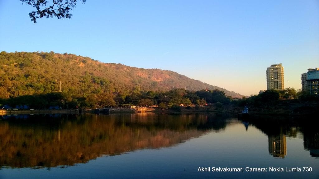 View of Upvan Lake