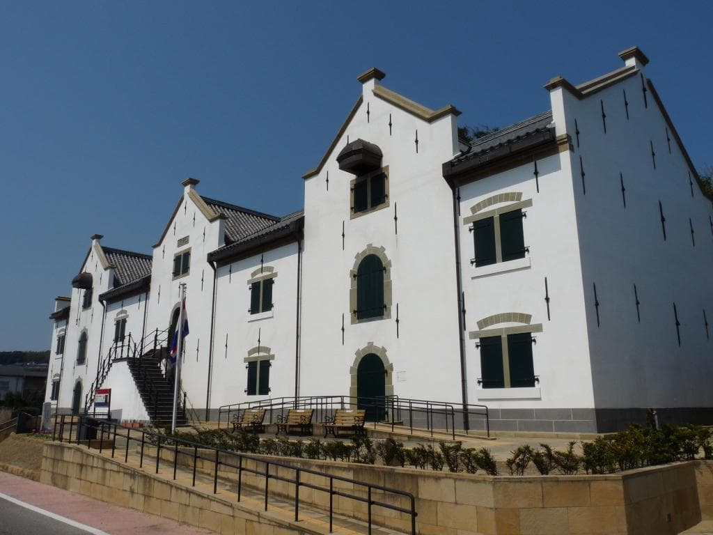 平戸オランダ商館、復元倉庫