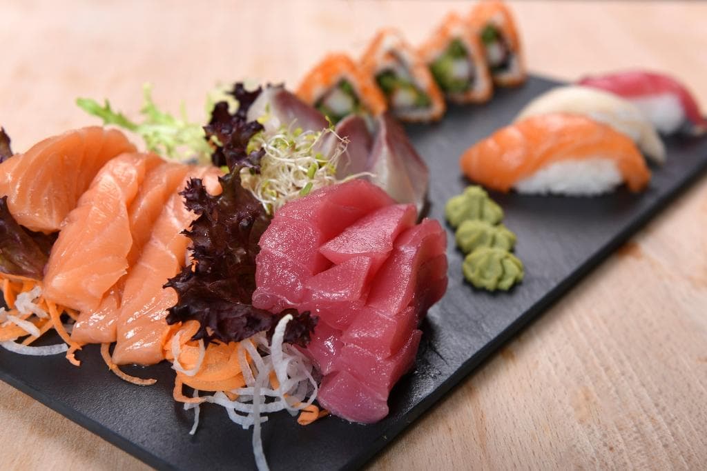 Sashimi Heaven at Zen Asian Bistro