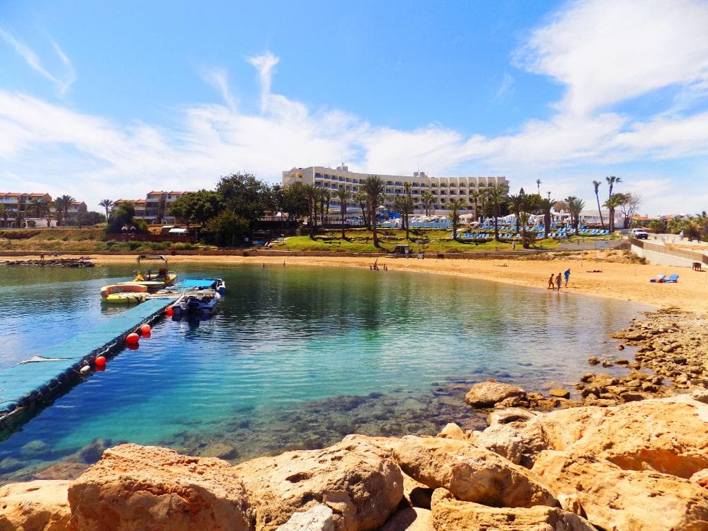 Louma Beach near Pernera,Cyprus