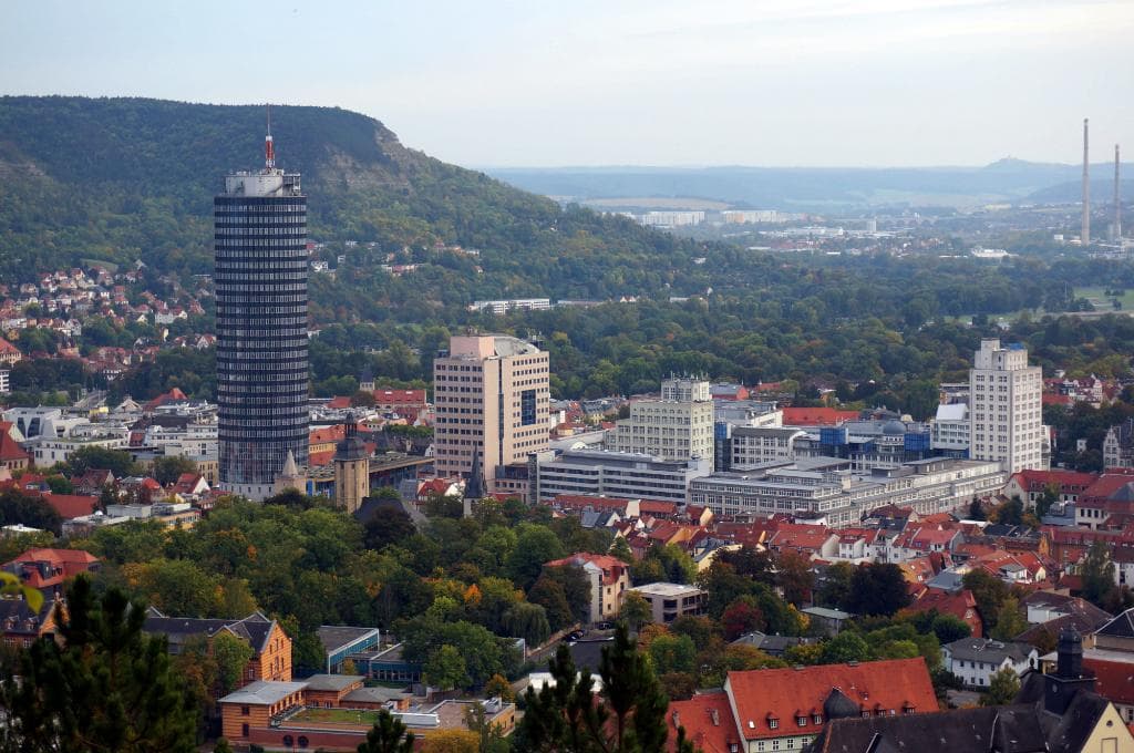 Вид на город