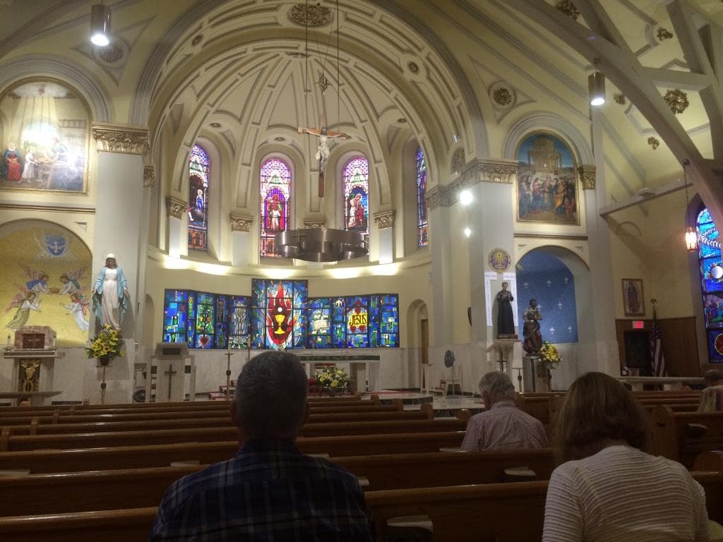 Inside the sanctuary