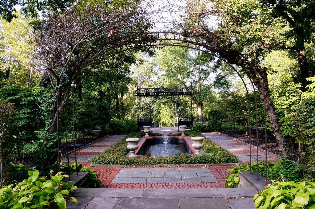 One of the gardens