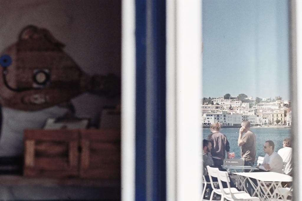 restaurant TALLA amb vistes al mar