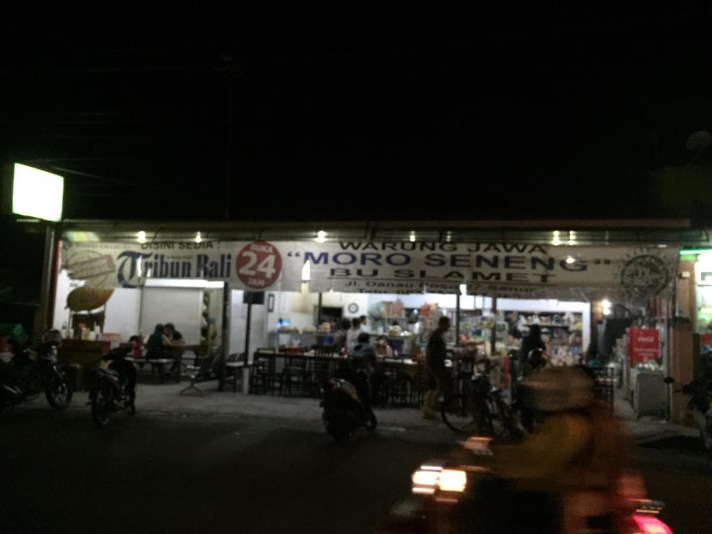 Warung Jawa Moro Seneng, Sanur, Denpasar