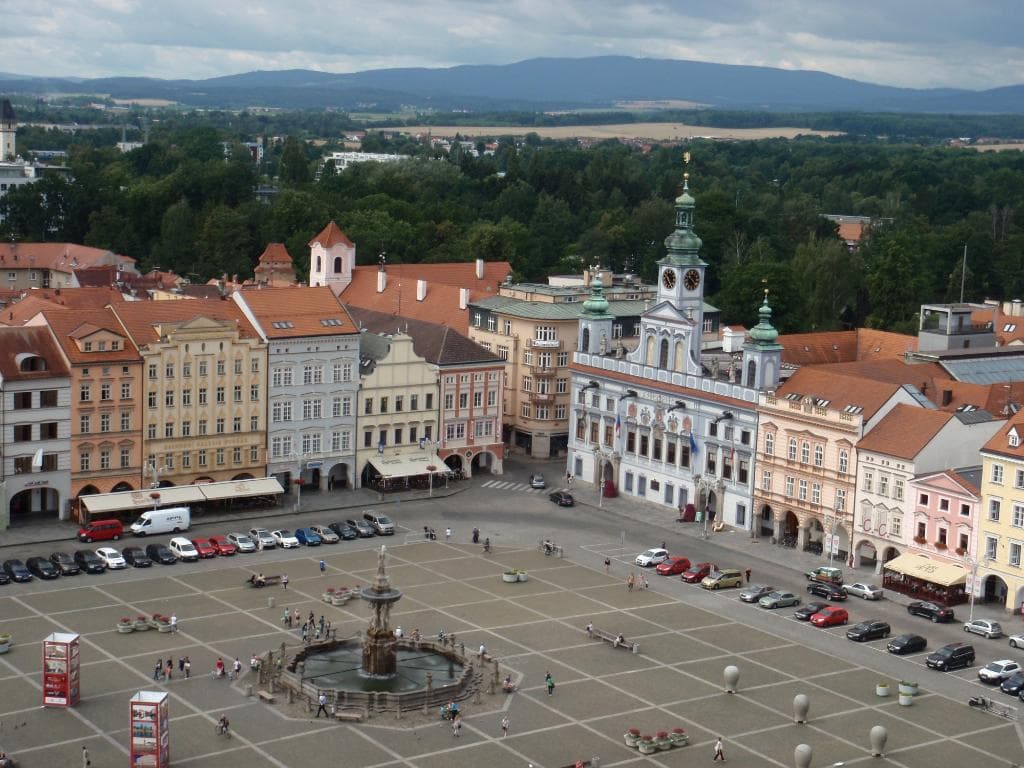 České Budějovice Old Town & Black Tower