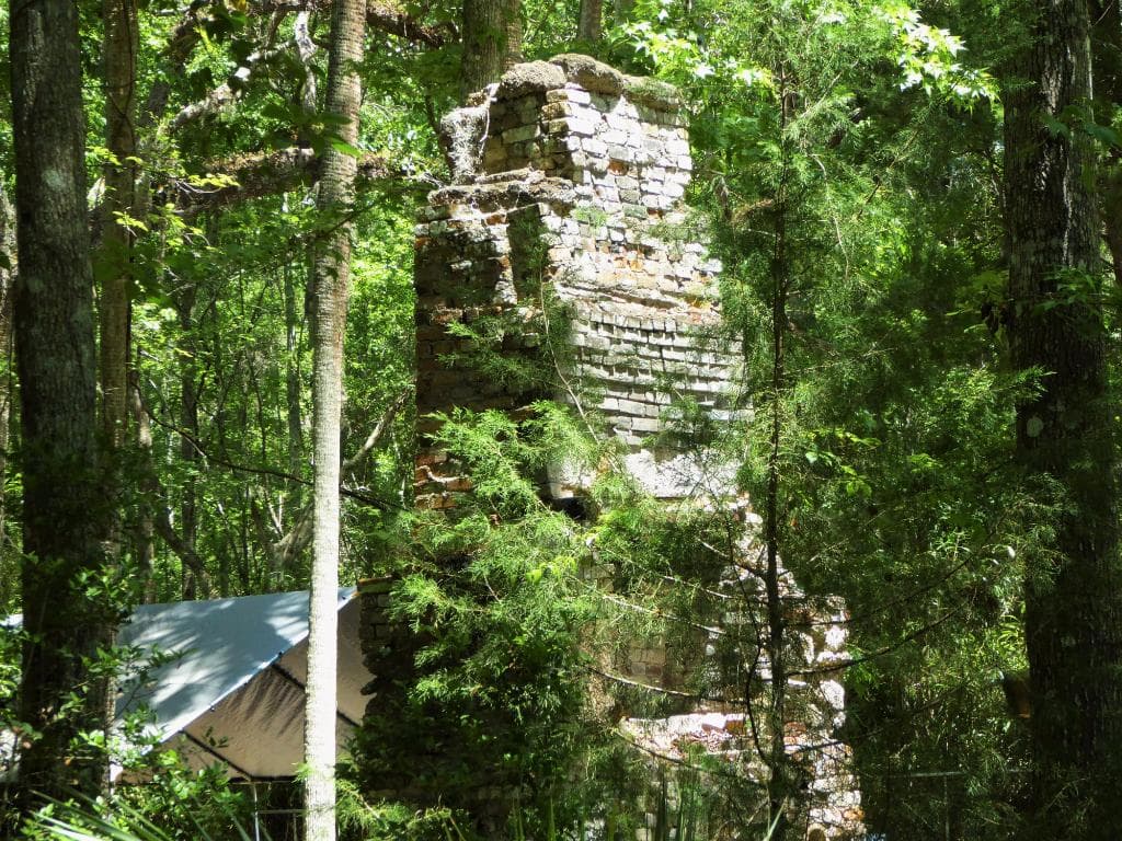 One chimney