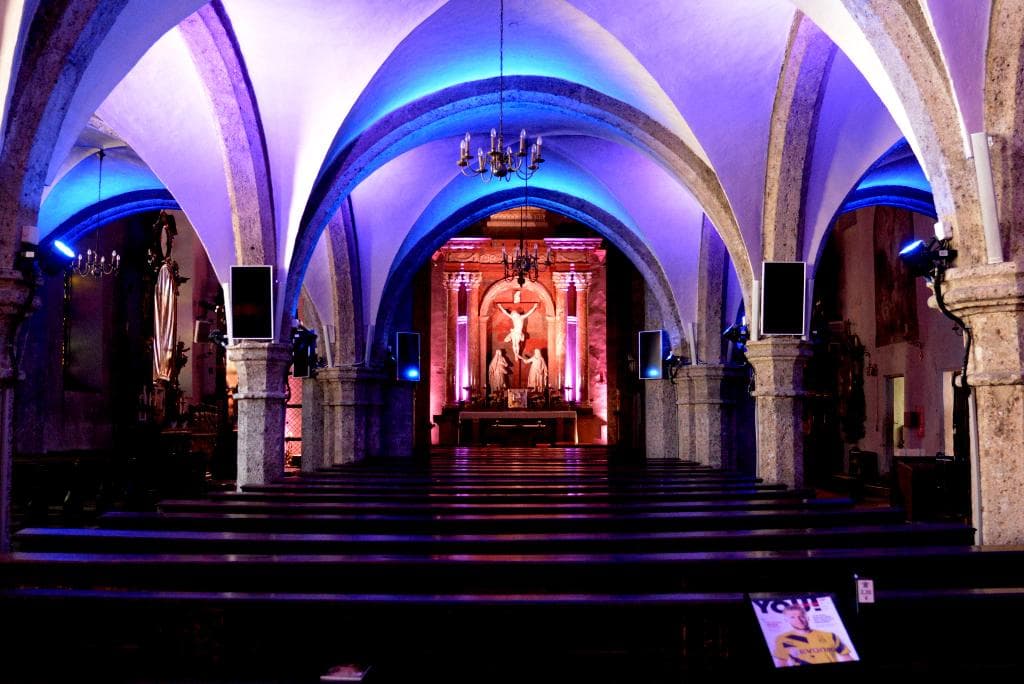 Kirche St. Blasius Salzburg - Gewölbe