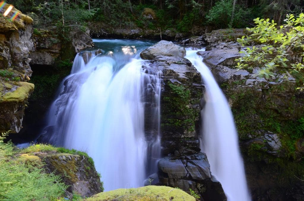 At Nooksack Falls, Wash. State May 2016