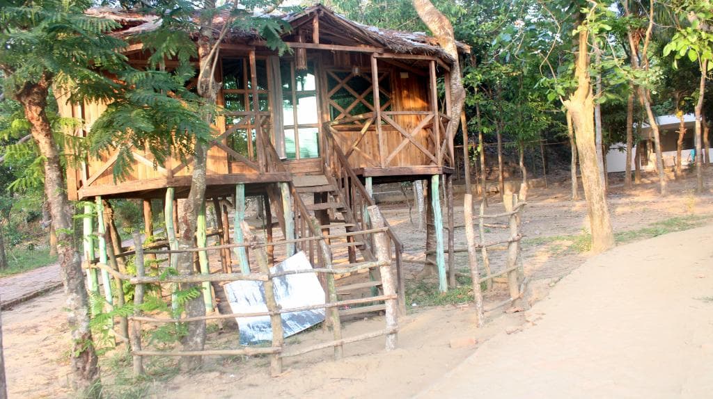 Small park near Darianagar Cave, Cox's Bazar