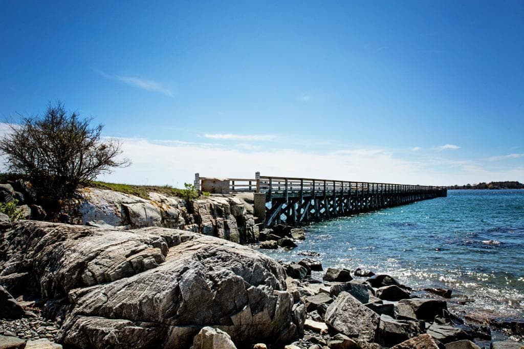 Pier at Fort Foster