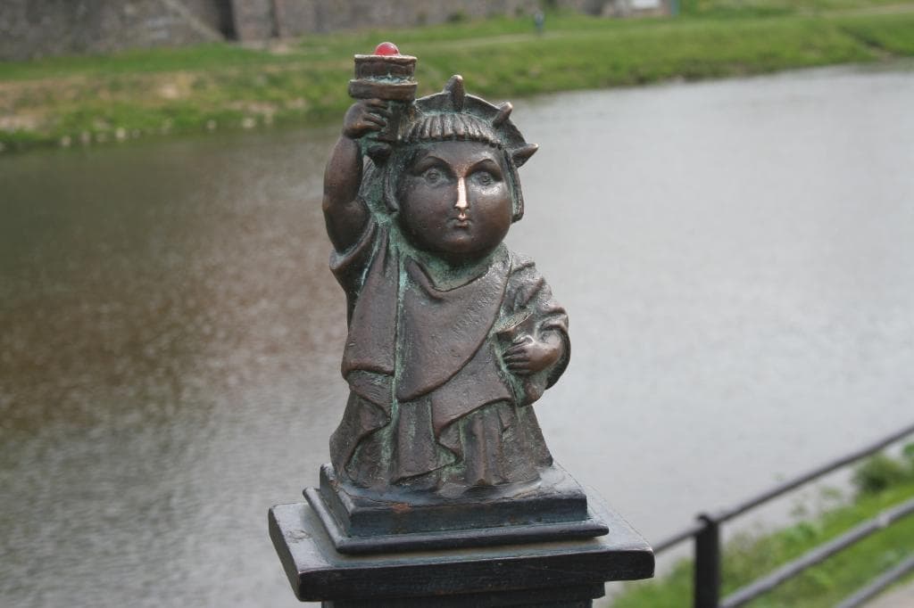 Мини-скульптура "Статуя свободы"