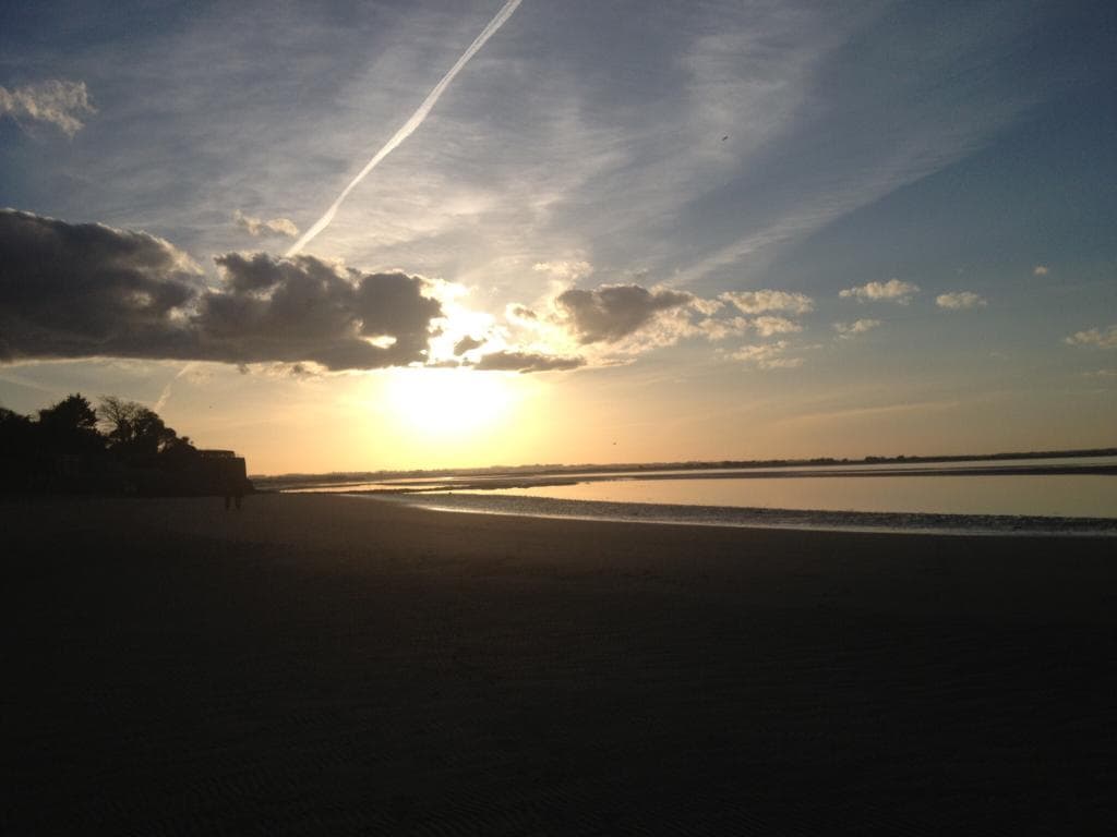 Prachtig strand even buiten Dublin. Je kunt er heerlijk genieten van de rust en een prachtige zo