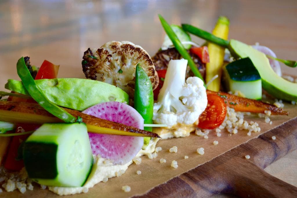 Crudite the Farmhouse Kitchen way Boca Raton