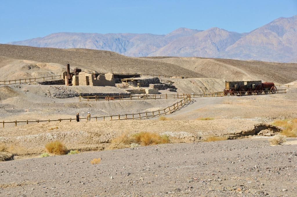 Harmony Borax Works, Death Valley, Califonia, USA