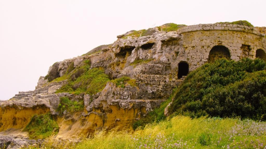 Fort Marlborough: View of The Fortification, sea side.