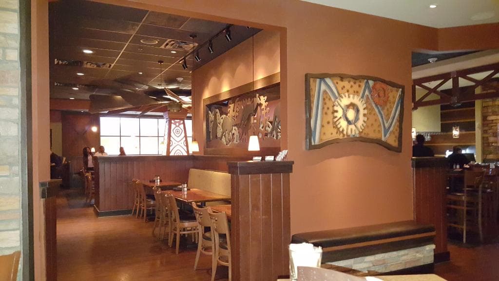 Aspecto geral do restaurante