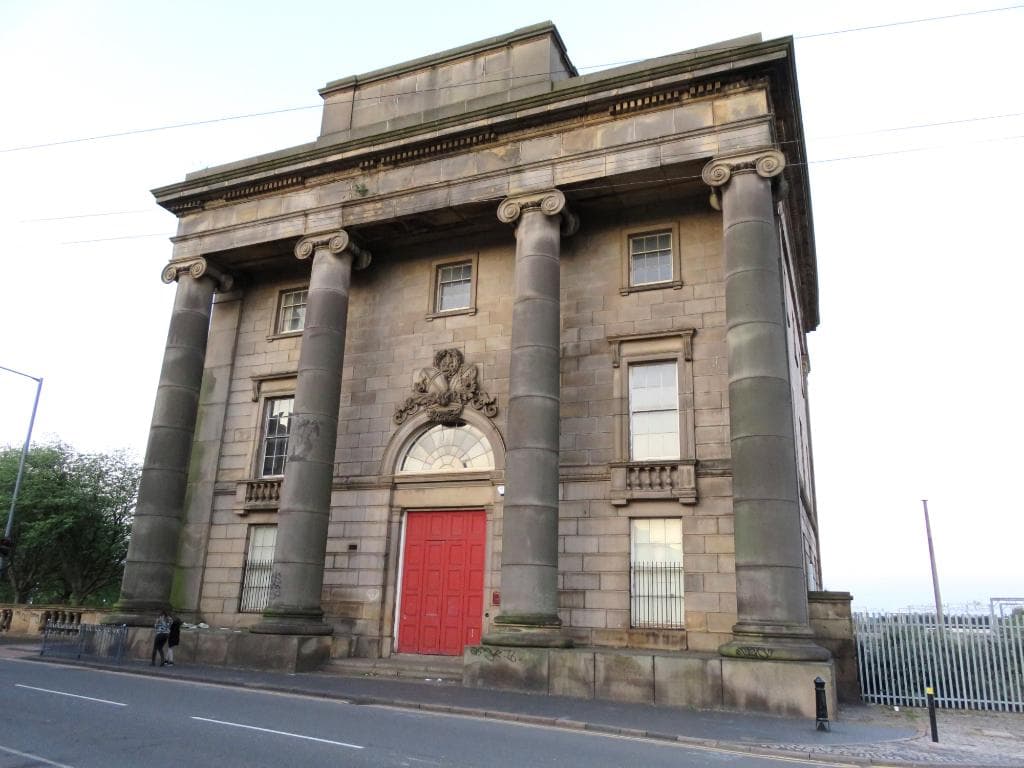 The landmark building that is Birmingham's Curzon Street Station 916/May/16).