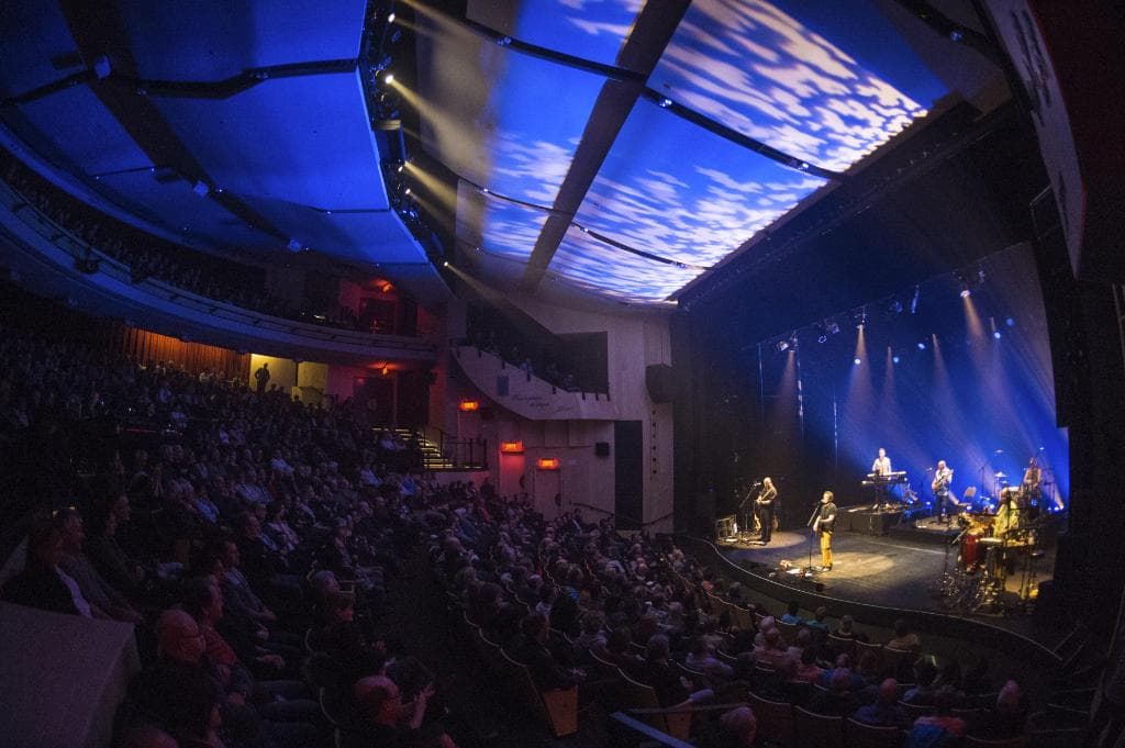 vue générale lors du spectacle de Johnny Cleg