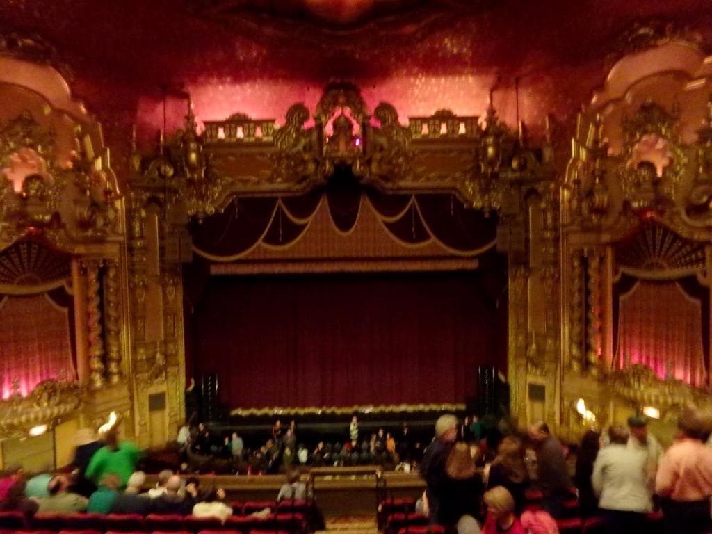 stage view