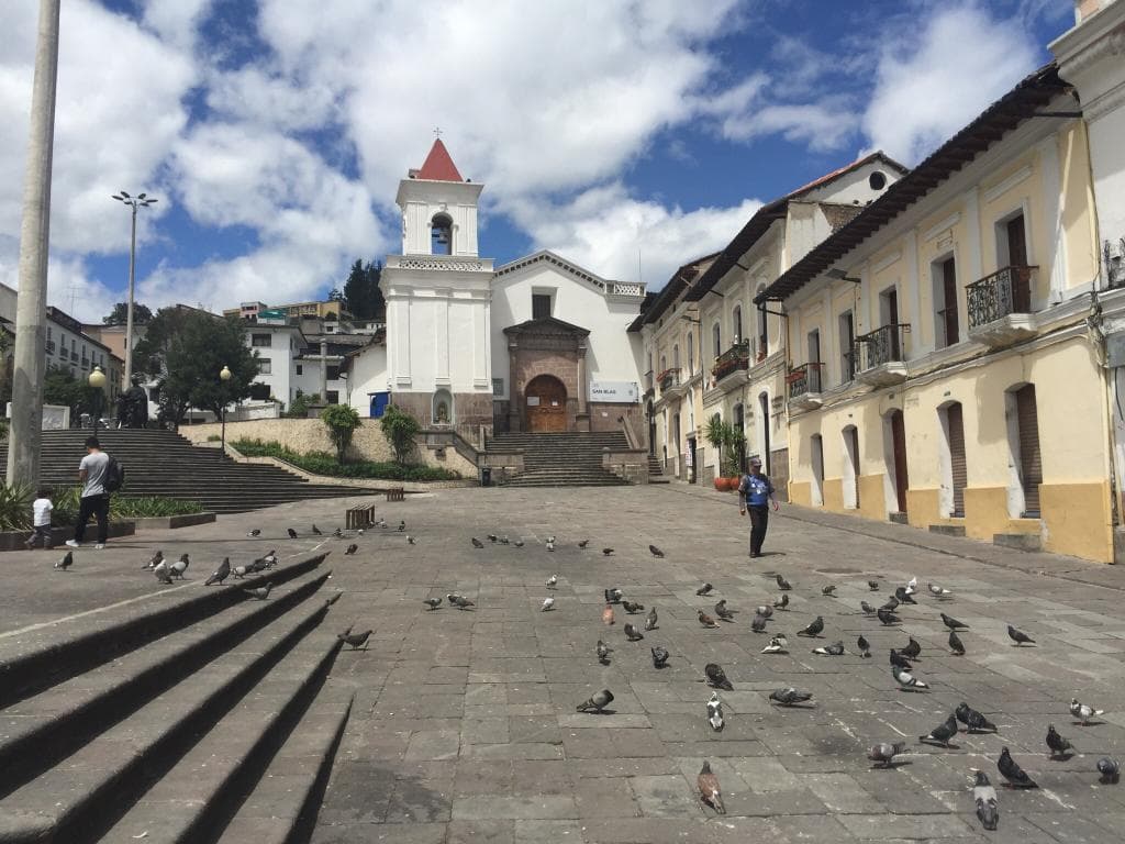 Plaza de San Blas and Church
