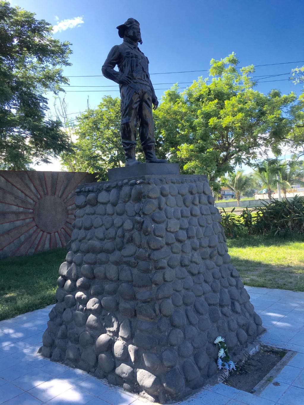 神風特別攻撃隊の像です。