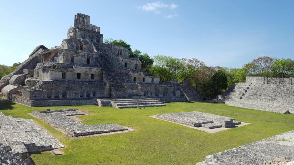 Hochob Archaeological Site Campeche Mexico