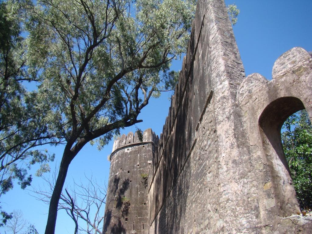 The outer walls