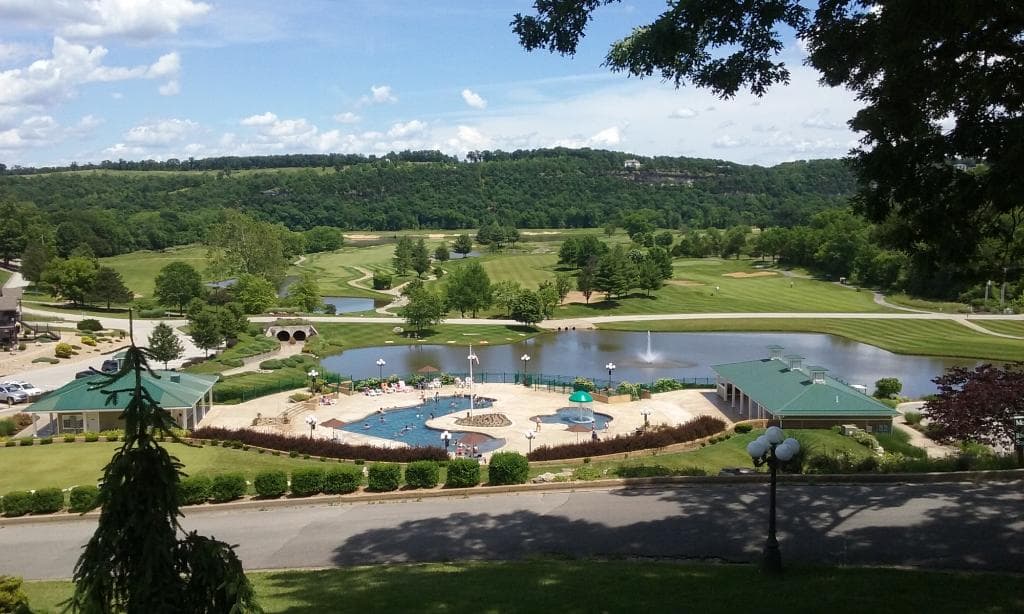 View from the clubhouse