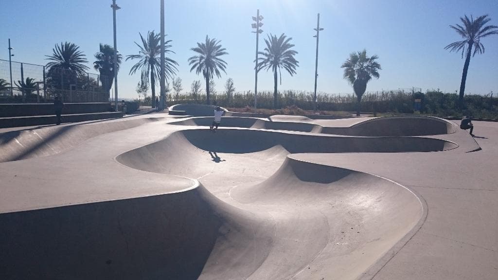 Skatepark Mar Bella Barcelona