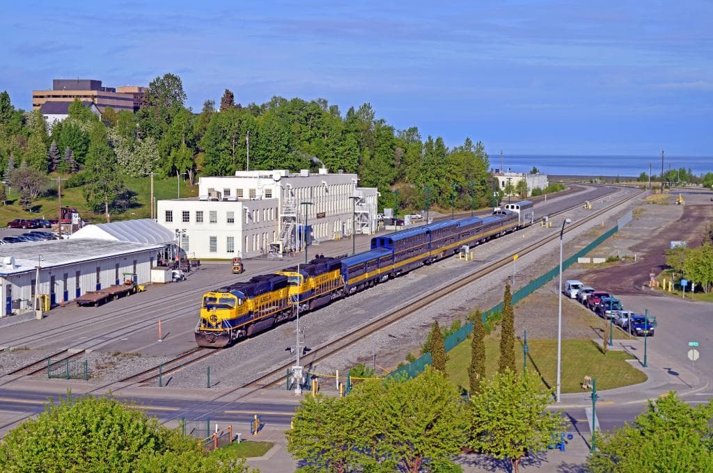 Alaska Railroad Depot Fairbanks
