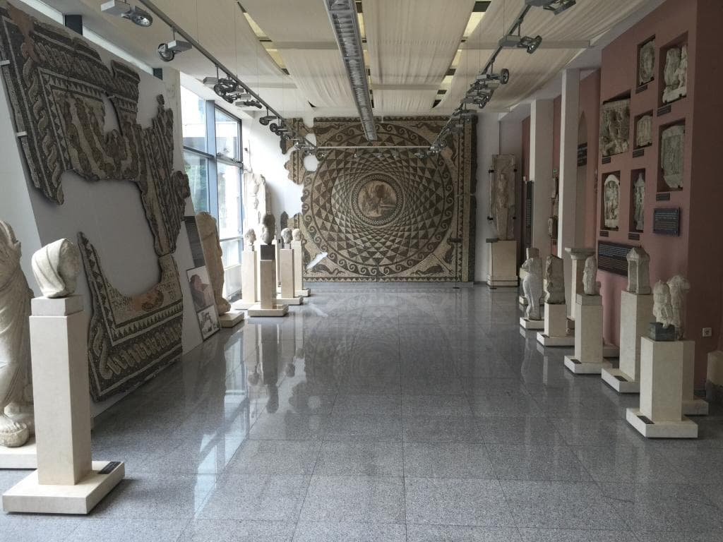 Interior do museu
