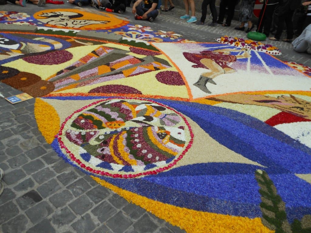 L'infiorata 2016.